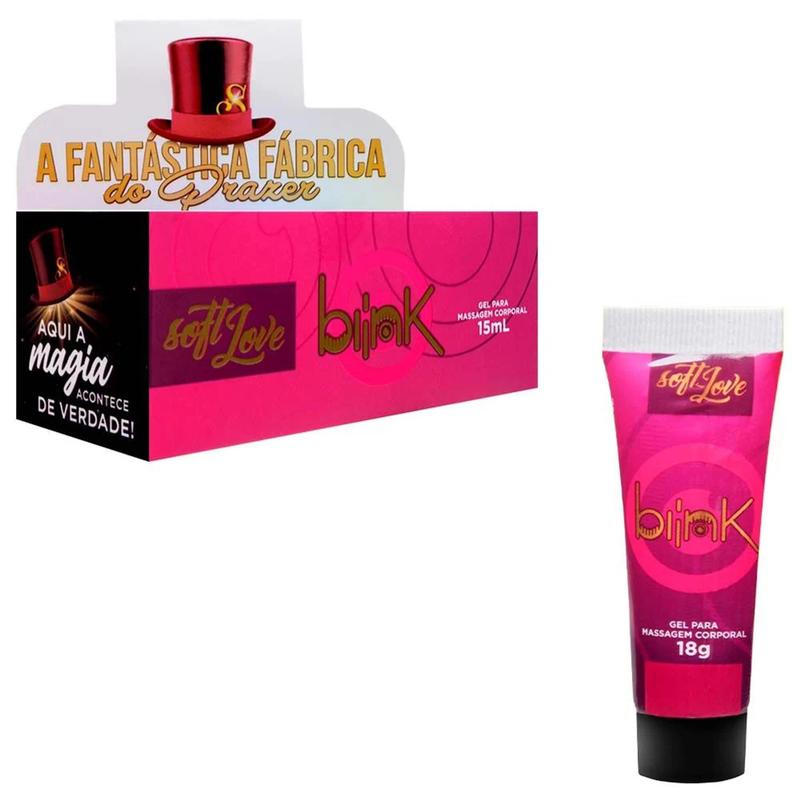 Blink Gel Conforto Anal Piscadinha 15Ml Soft Love - Lubrificante
